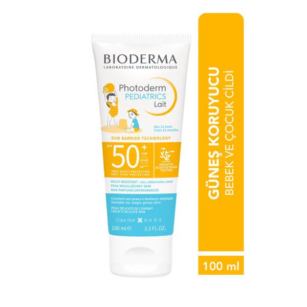 Bioderma Photoderm Pediatrics Lait SPF50+ Güneş Koruyucu 100 ml - 2