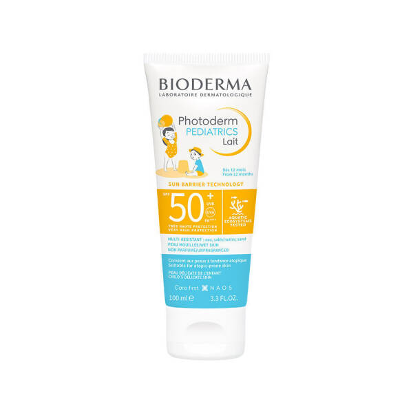 Bioderma Photoderm Pediatrics Lait SPF50+ Güneş Koruyucu 100 ml - 1
