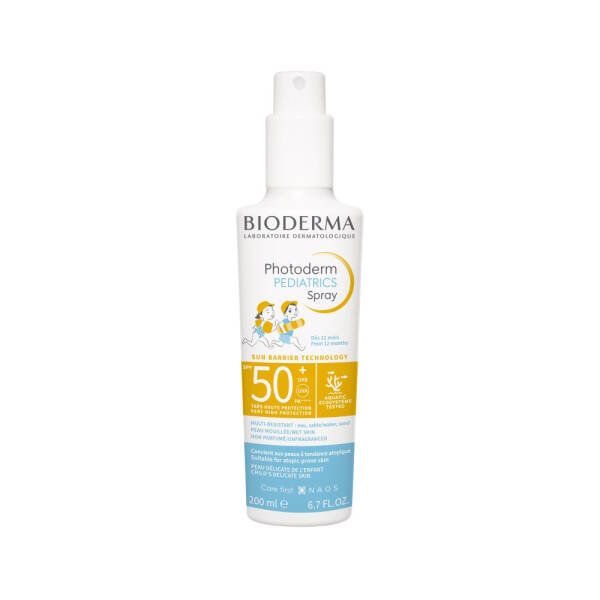 Bioderma Photoderm Pediatrics Spray Çocuklar İçin Güneş Koruyucu Sprey SPF50+ 200 ml - 1