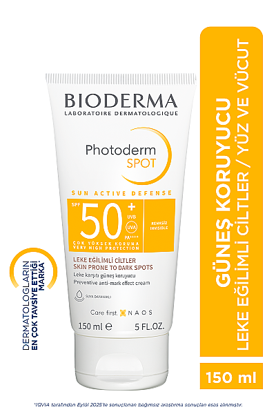 Bioderma Photoderm SPOT SPF50+ Cream Renksiz Güneş Kremi 150 ml - 2