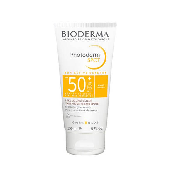 Bioderma Photoderm SPOT SPF50+ Cream Renksiz Güneş Kremi 150 ml - 1