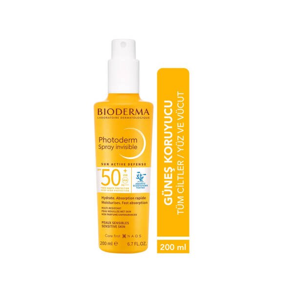 Bioderma Photoderm Sprey SPF50+ Güneş Koruyucu Sprey 200 ml - 2