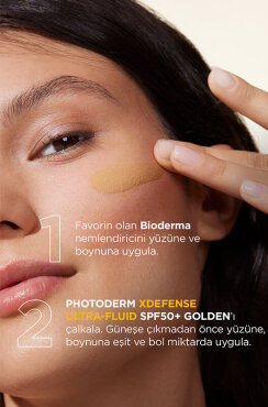 Bioderma Photoderm XDefense Spf50+ Tüm Cilt Tipleri Antioksidan Etkili Renkli Güneş Kremi Golden 40 ml - 7