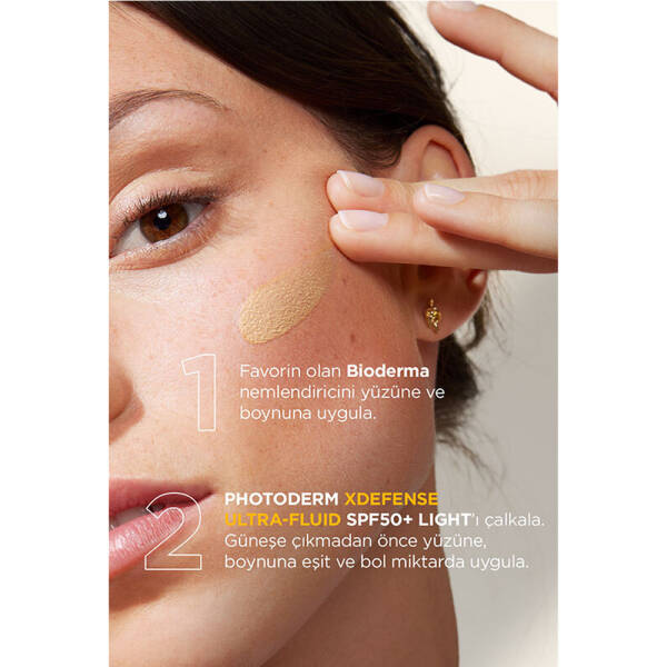 Bioderma Photoderm XDefense Spf50+ Tüm Cilt Tipleri Antioksidan Etkili Renkli Güneş Kremi Light 40 ml - 6