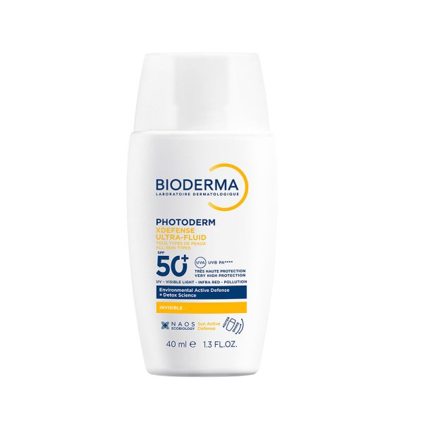 Bioderma Photoderm XDefense Spf50+ Tüm Cilt Tipleri Antioksidan Etkili Renksiz Güneş Kremi 40 ml - 1