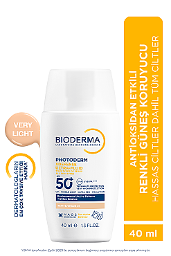 Bioderma Photoderm XDefense Spf50+ Tüm Cilt Tipleri Antioksidan Etkili Renkli Güneş Kremi Very Light 40 ml - Bioderma (1)