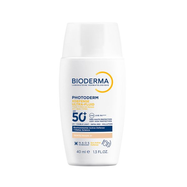 Bioderma Photoderm XDefense Spf50+ Tüm Cilt Tipleri Antioksidan Etkili Renkli Güneş Kremi Very Light 40 ml - 1