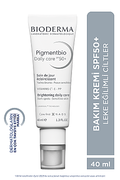 Bioderma Pigmentbio Daily Care SPF50+ Bakım Kremi 40 ml - Bioderma (1)