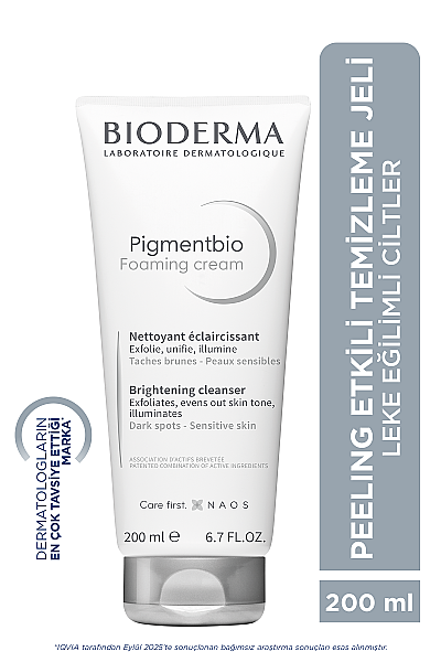 Bioderma Pigmentbio Foaming Cream - Peeling Etkili Yüz Temizleme Jeli 200 ml - 2