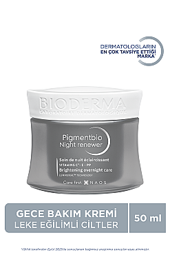 Bioderma Pigmentbio Night Renewer Gece Bakım Kremi 50 ml - Bioderma (1)