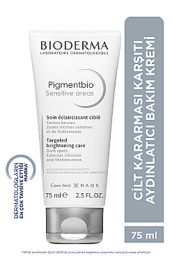 Bioderma Pigmentbio Sensitive Areas Bakım Kremi 75 ml PUANSIZDIR - Bioderma (1)