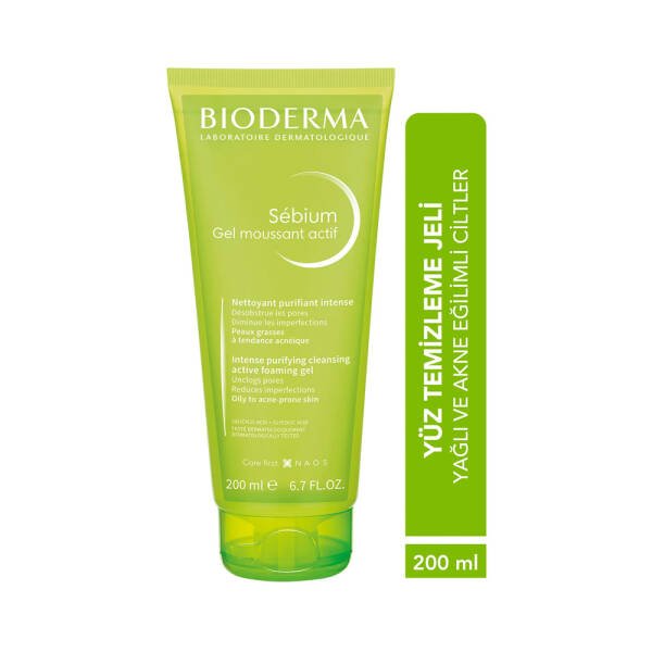 Bioderma Sebium Active Yoğun Arındırıcı Temizleme Jeli 200 ml - 2