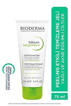 Bioderma Sebium Exfoliating Gel Peeling Etkili Temizleme Jeli 100 ml - Bioderma (1)