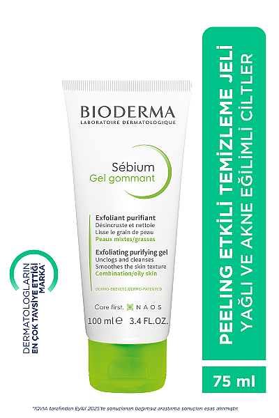 Bioderma Sebium Exfoliating Gel Peeling Etkili Temizleme Jeli 100 ml - 2