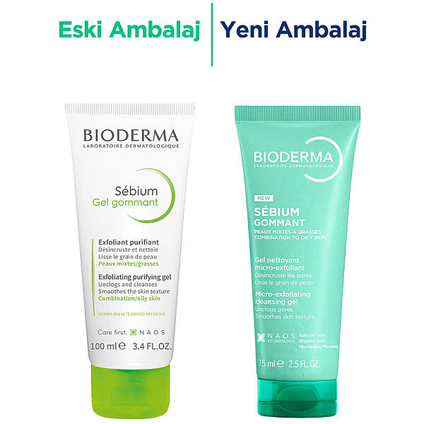 Bioderma Sebium Exfoliating Gel - Siyah Nokta ve Gözenek Karşıtı Peeling Temizleme Jeli 75 ml - 3