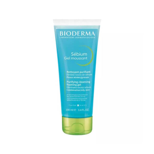 Bioderma Sebium Foaming Gel Yüz Temizleme Jeli 100 ml - 1