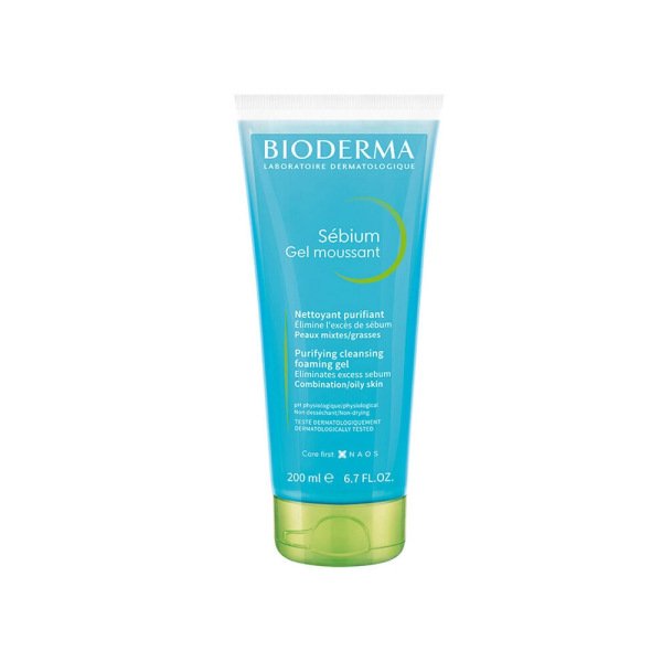 Bioderma Sebium Foaming Gel Temizleme Jeli 200 ml - 1