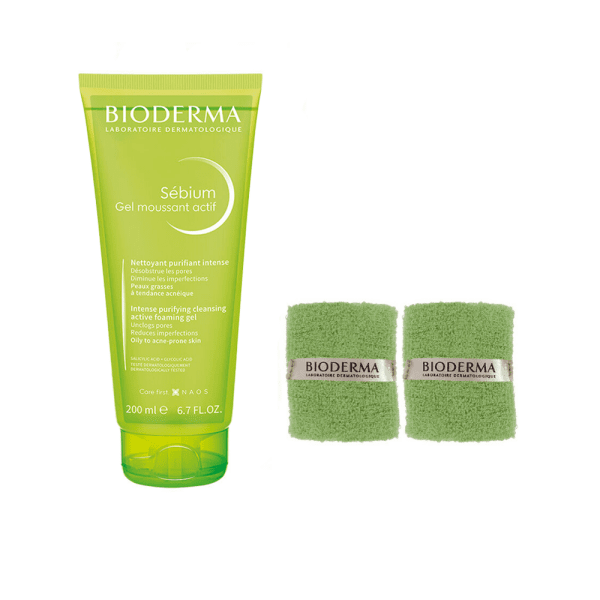 Bioderma Sebium Foaming Gel Active Yüz Temizleme Jeli 200 ml Hediyeli - 1