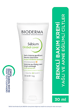 Bioderma Sebium Global Cover Bakım Kremi 30 ml - Bioderma (1)