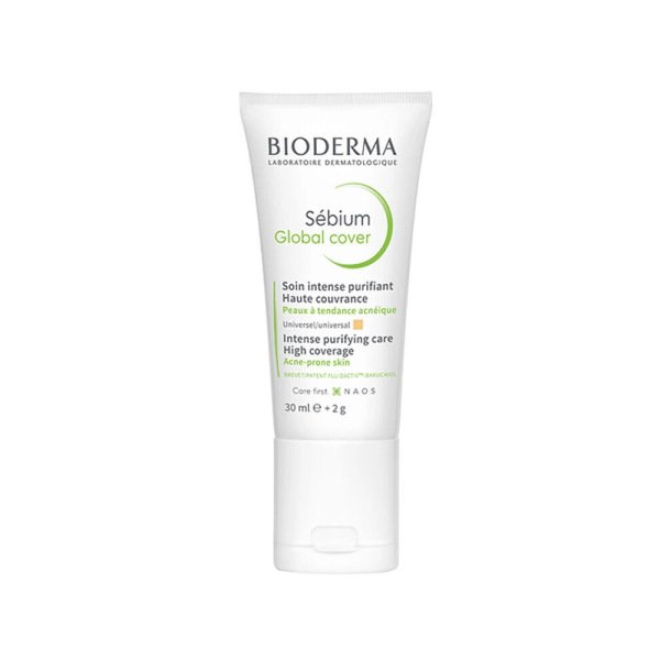 Bioderma Sebium Global Cover Bakım Kremi 30 ml - 1