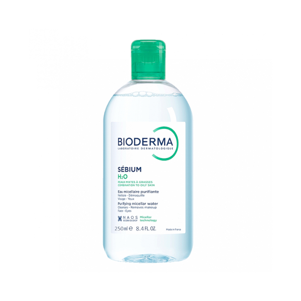Bioderma Sebium H2O Yüz ve Makyaj Temizleme Suyu 250 ml - 1