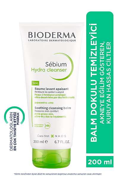 Bioderma Sebium Hydra Cleanser Nemlendiricili Temizleyici 200 ml - 2