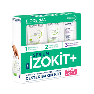 Bioderma Sebium Izokit+ Destek Bakım Kiti - Bioderma