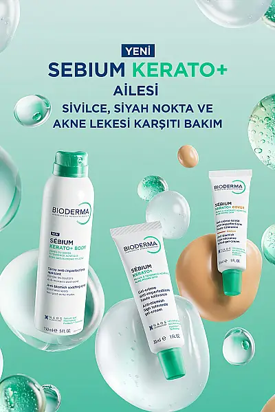 Bioderma Sebium Kerato+ Body - Leke Karşıtı Ferahlatıcı Vücut Spreyi 150 ml - 10