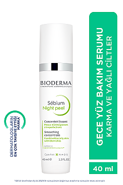 Bioderma Sebium Night Peel 40 ml Gece Serumu - Bioderma (1)