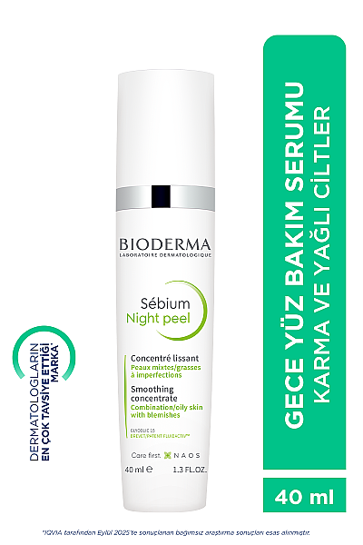 Bioderma Sebium Night Peel 40 ml Gece Serumu - 2