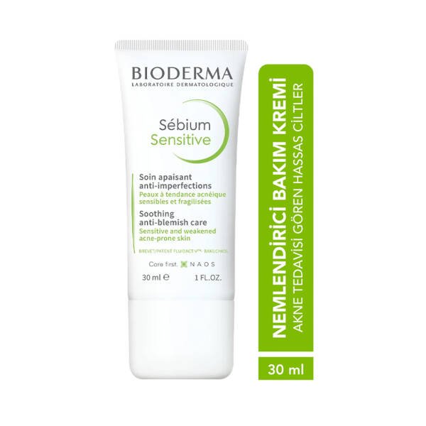Bioderma Sebium Sensitive Bakım Kremi 30 ml - 2