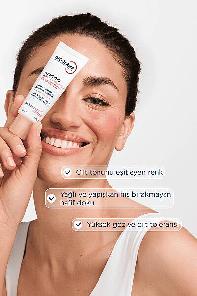 Bioderma Sensibio AR+ CC Cream SPF50+ Light - Nemlendirici CC Krem 40 ml - 4