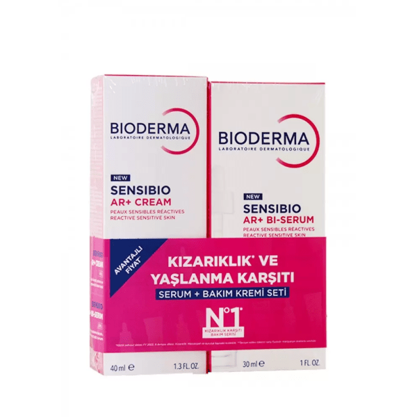 Bioderma Sensibio AR+ Cream ve Sensibio AR+ BI-Serum Set - 2