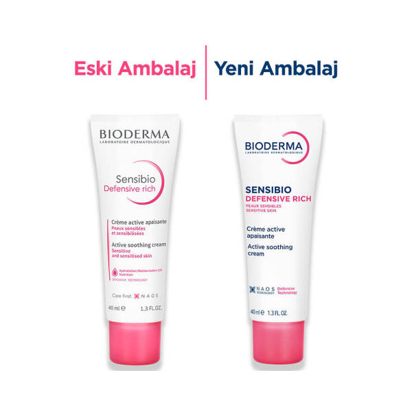 Bioderma Sensibio Defensive Rich Günlük Bakım Kremi 40 ml - 2