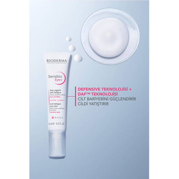 Bioderma Sensibio Eye+ Nemlendirici Göz Kremi 15 ml - 5