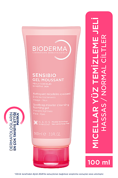 Bioderma Sensibio Foaming Gel Misel Temizleme Jeli 100 ml - 2