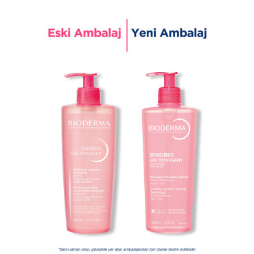 Bioderma Sensibio Foaming Gel Micellar Yüz Temizleme Jeli 500 ml PUANSIZDIR - 2
