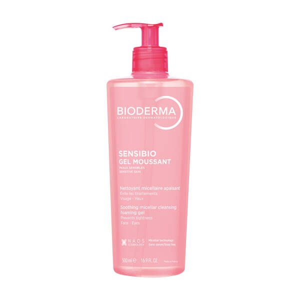 Bioderma Sensibio Foaming Gel Micellar Yüz Temizleme Jeli 500 ml PUANSIZDIR - 1