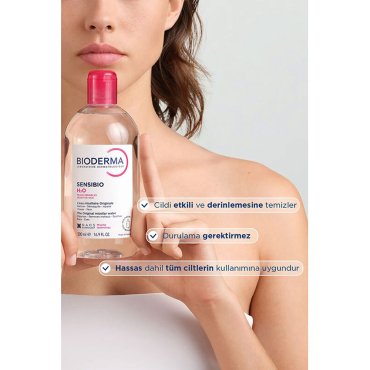 Bioderma Sensibio H2O Micellar Makyaj Temizleme Suyu 500 ml - 5