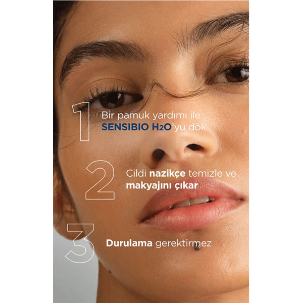Bioderma Sensibio H2O Temizleme Suyu 500 ml İkiz Set - 5