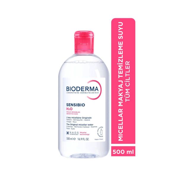 Bioderma Sensibio H2O Temizleme Suyu 500 ml İkiz Set - 2
