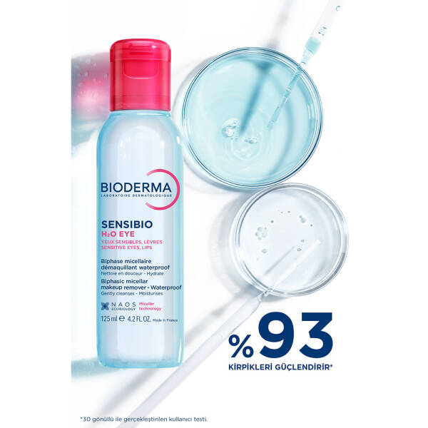 Bioderma Sensibio H2O Eye Çift Fazlı Micellar Makyaj Temizleme Suyu 125 ml - 2