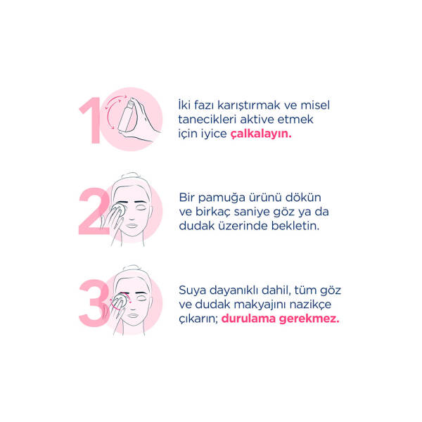 Bioderma Sensibio H2O Eye Çift Fazlı Micellar Makyaj Temizleme Suyu 125 ml - 5