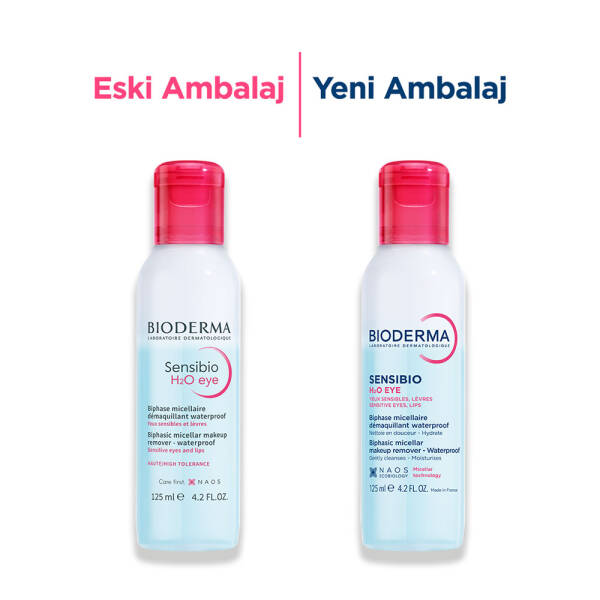 Bioderma Sensibio H2O Eye Çift Fazlı Micellar Makyaj Temizleme Suyu 125 ml - 3
