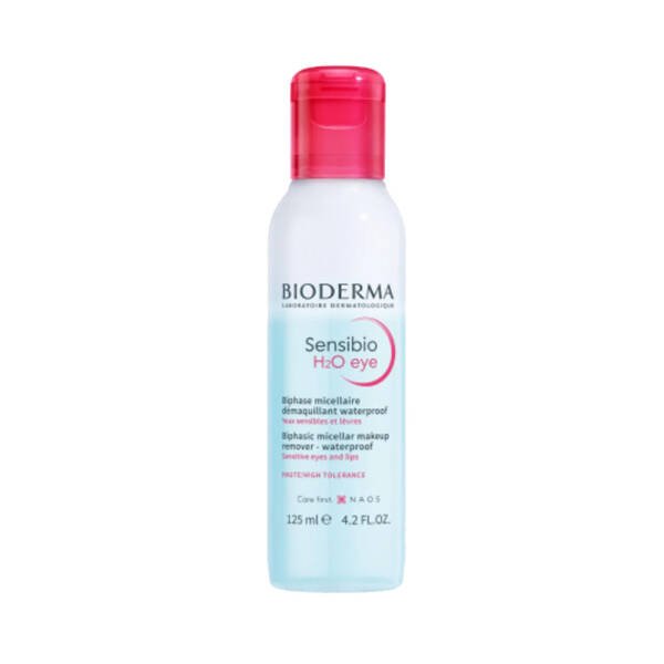 Bioderma Sensibio H2O Eye Çift Fazlı Micellar Makyaj Temizleme Suyu 125 ml - 1
