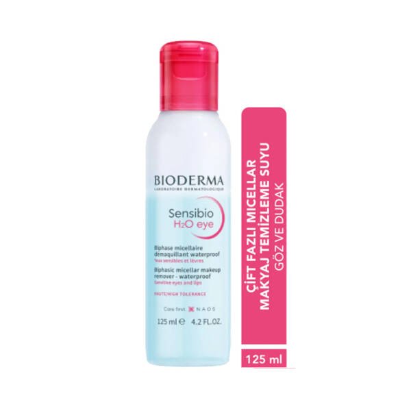Bioderma Sensibio H2O Eye Çift Fazlı Micellar Makyaj Temizleme Suyu 125 ml - 2