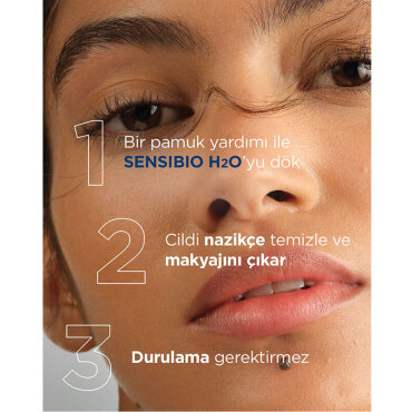 Bioderma Sensibio H2O - Yüz ve Makyaj Temizleme Suyu 250 ml - 4