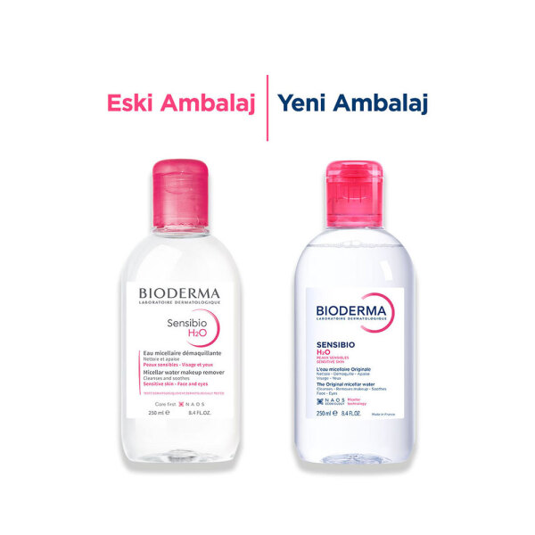 Bioderma Sensibio H2O - Yüz ve Makyaj Temizleme Suyu 250 ml - 2