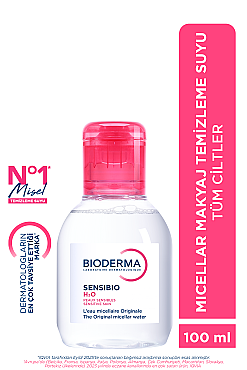 Bioderma Sensibio H2O Yüz ve Makyaj Temizleme Suyu 100 ml - Bioderma (1)