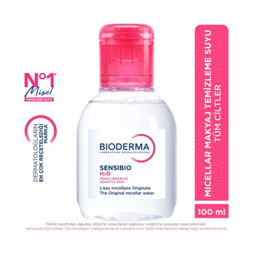 Bioderma Sensibio H2O Yüz ve Makyaj Temizleme Suyu 100 ml - 2